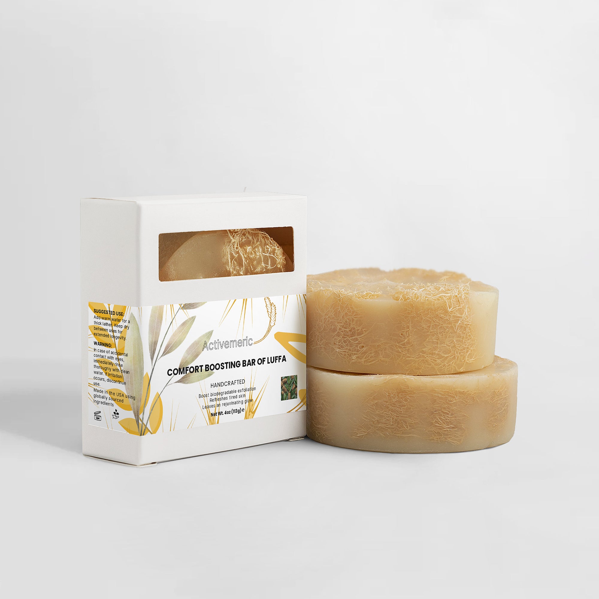 Comfort Boosting Bar Of Luffa